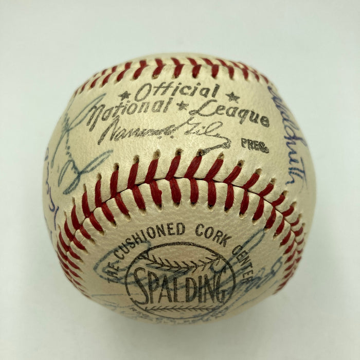 1961 St. Louis Cardinals Team Signed National League Baseball Musial Beckett COA