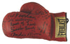 Hall of Fame Multi-Signed Boxing Glove 12 Sigs George Foreman Carlos Ortiz JSA