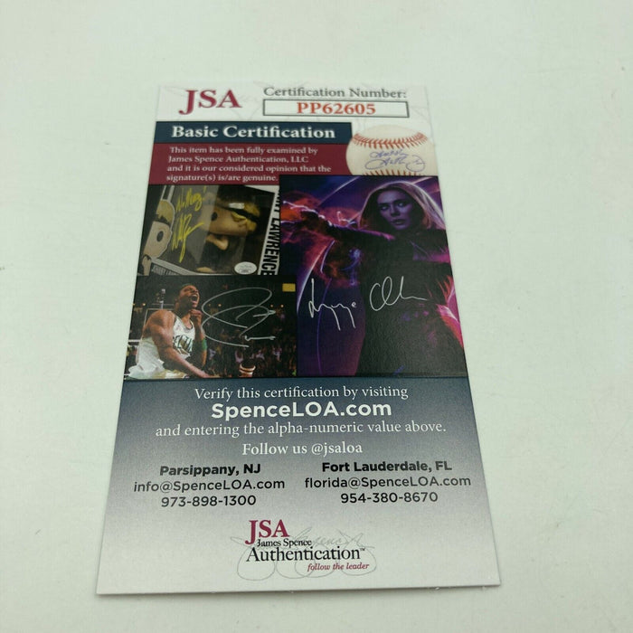 Rare Sam Shepard Signed Autographed Major League Baseball Movie Star JSA COA