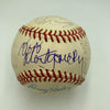 Vintage 1975 Boston Red Sox AL Champs Team Signed Baseball Carl Yastrzemski BAS