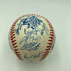 1999 Yankees Team Signed World Series Baseball Derek Jeter Mariano Rivera PSA