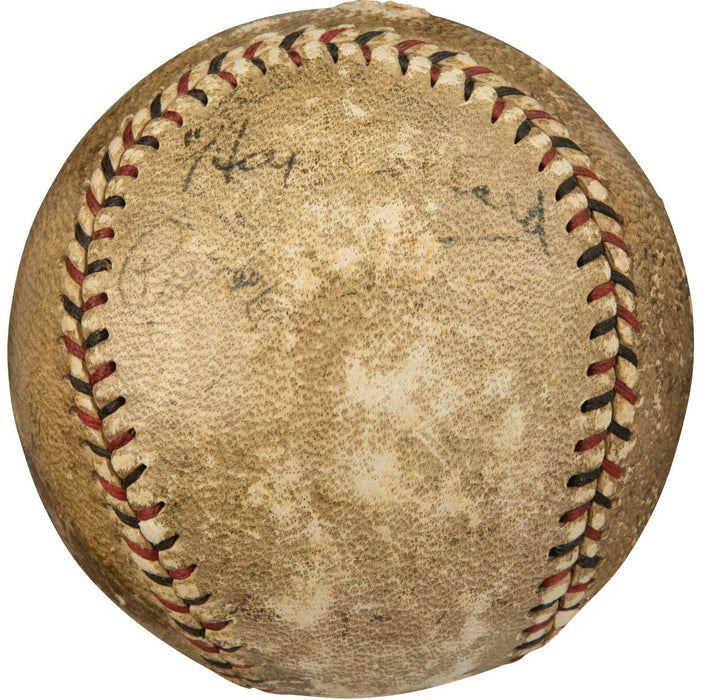 1920's Jim Thorpe Signed Game Used Official National League Baseball PSA DNA COA