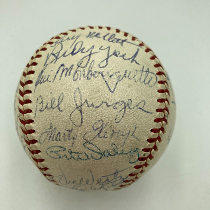 1959 Boston Red Sox Team Signed Official American League Baseball