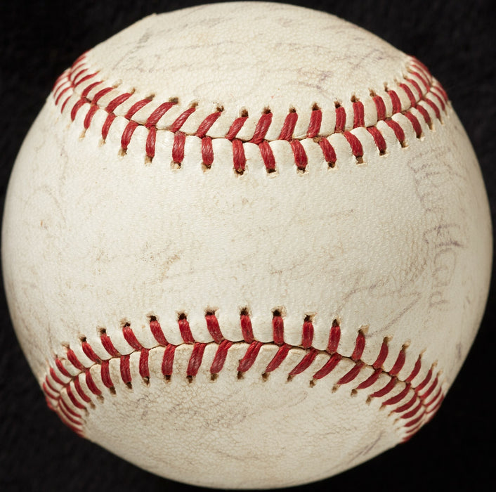 1964 New York Mets Team Signed Official National League Baseball JSA COA