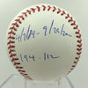 Dwight Doc Gooden Signed Heavily Inscribed MLB Baseball PSA DNA COA
