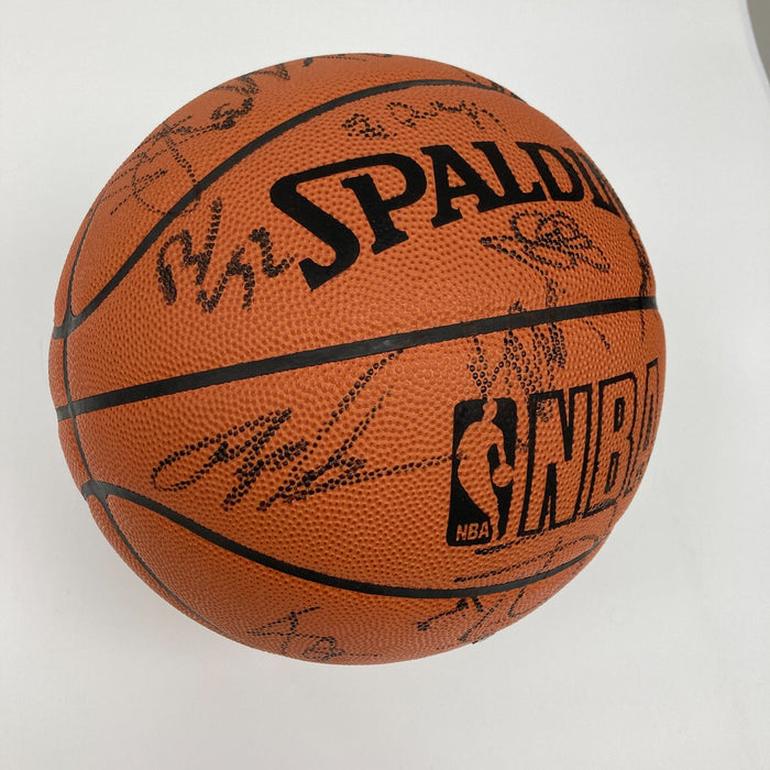 Kobe Bryant Shaq Tim Duncan 2004 All Star Game Team Signed Basketball JSA COA