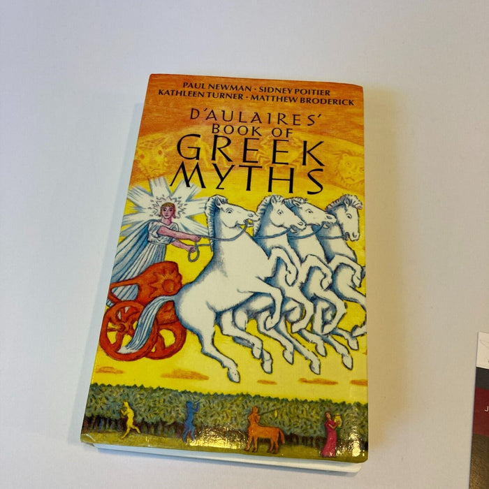 Kathleen Turner Signed Autographed Greek Myths Book Tapes Set JSA COA