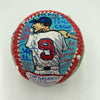 Ted Williams Signed Charles Fazzino Pop Art Baseball PSA DNA RARE