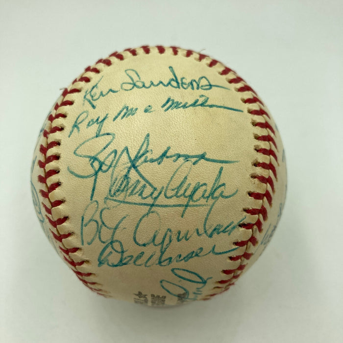 1976 New York Mets Team Signed National League Baseball Tom Seaver Beckett COA