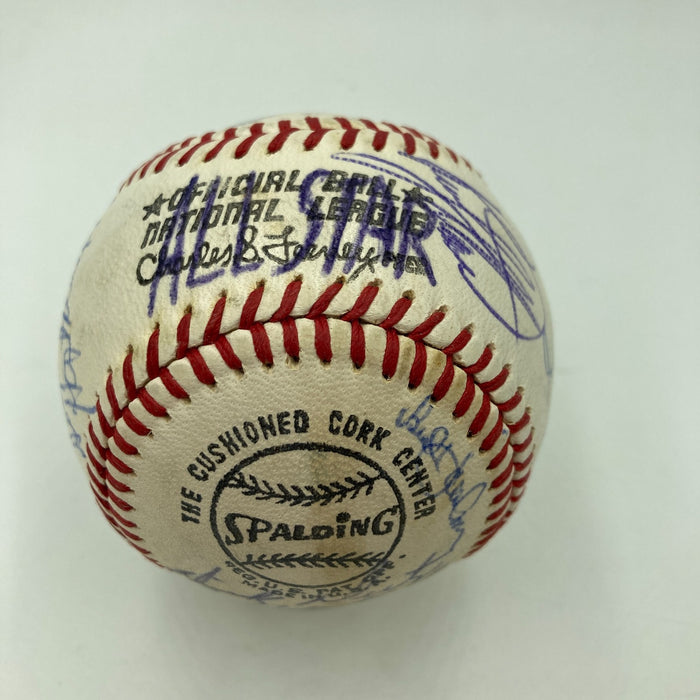 1970 All Star Game Team Signed Baseball Roberto Clemente Willie Mays Beckett COA