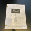 Cast Signed Pearl Movie Script JSA COA Malcolm McDowell Rhea Perlman, Carol Kane
