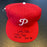 Johnny Callison 1757 Hits Signed Inscribed Philadelphia Phillies Hat JSA COA