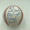 Derek Jeter Mariano Rivera Posada 1995 Columbus Clippers Signed Baseball Beckett