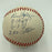 Pitchers Who Threw 2 No Hitters Signed Baseball Spahn Vandermeer PSA DNA MINT 9
