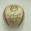 Jackie Robinson 1954 Brooklyn Dodgers Team Signed Baseball PSA DNA