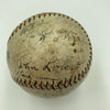 Roger Bresnahan & Mel Ott 1928 New York Giants Team Signed Baseball JSA COA