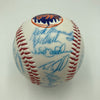 Vintage 1986 New York Mets World Series Champs Team Signed Baseball JSA COA