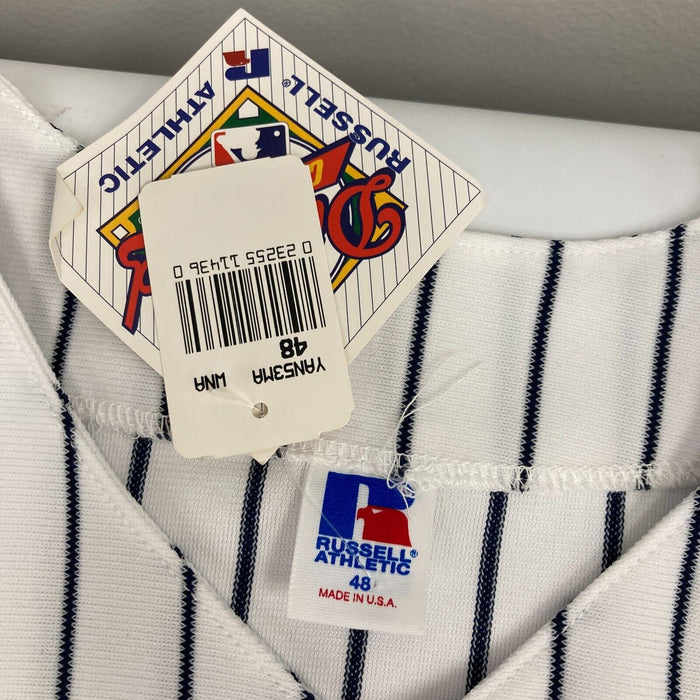 Derek Jeter 1996, 1998, 1999 World Series Champs Signed Yankees Jersey JSA COA