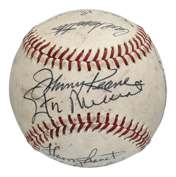 1963 St. Louis Cardinals Team Signed Baseball Stan Musial JSA COA