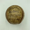 Chick Hafey 1934 Cincinnati Reds Team Signed National League Baseball PSA DNA