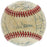 1985 Kansas City Royals World Series Champs Team Signed Baseball JSA COA