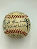 1956 All Star Game Team Signed Baseball Willie Mays Hank Aaron 32 Sigs JSA COA