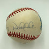 1996 Derek Jeter Alex Rodriguez & Chipper Jones Rookie Signed Baseball JSA COA