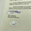 Beautiful 1984 Detroit Tigers World Series Champs Team Signed W.S. Baseball JSA
