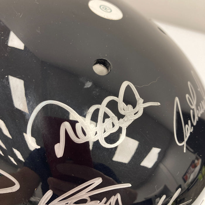 2009 New York Yankees World Series Champs Team Signed Helmet JSA COA Steiner