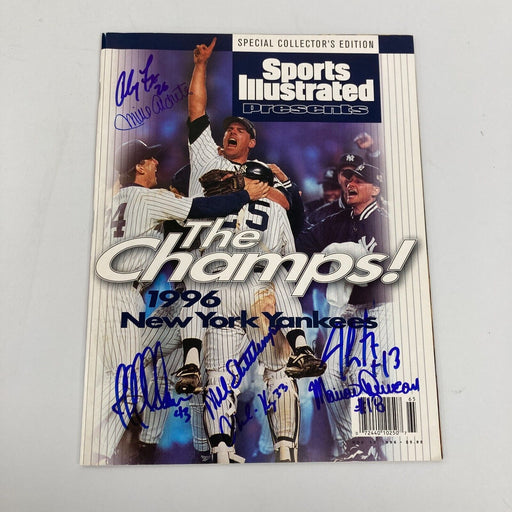 1996 New York Yankees World Series Champs Signed Sports Illustrated Magazine