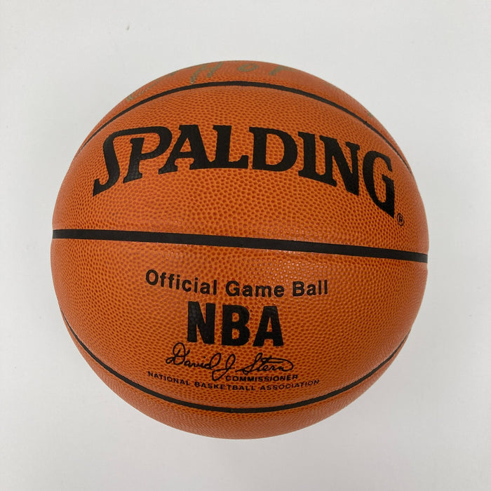 Wilt Chamberlain "HOF 1978" Signed Spalding Official NBA Game Basketball JSA COA