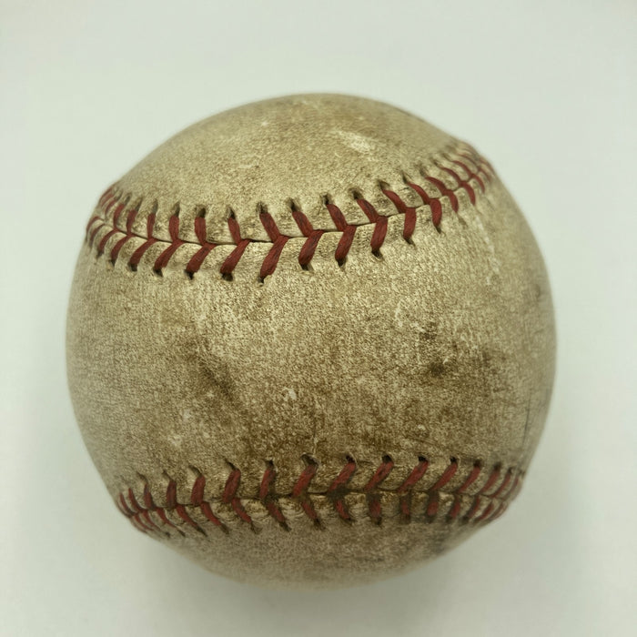 Walter Johnson Single Signed Official American League Baseball PSA DNA & Beckett