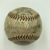 Roger Bresnahan & Mel Ott 1928 New York Giants Team Signed Baseball JSA COA