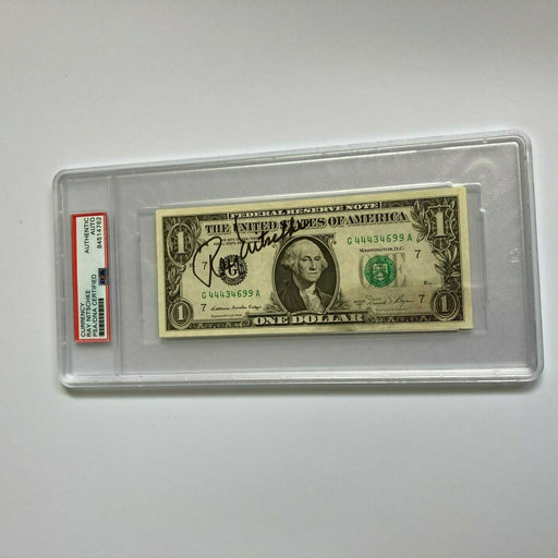 Ray Nitschke Signed Autographed $1 One Dollar Bill PSA DNA COA NFL