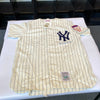 Mint Mickey Mantle Signed 1951 New York Yankees Rookie Game Model Jersey Beckett