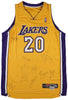 2004-05 Los Angeles Lakers Team-Signed Nike Jersey Jersey Kobe Bryant JSA COA
