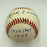 Rick Ferrell Signed Heavily Inscribed American League Baseball JSA COA