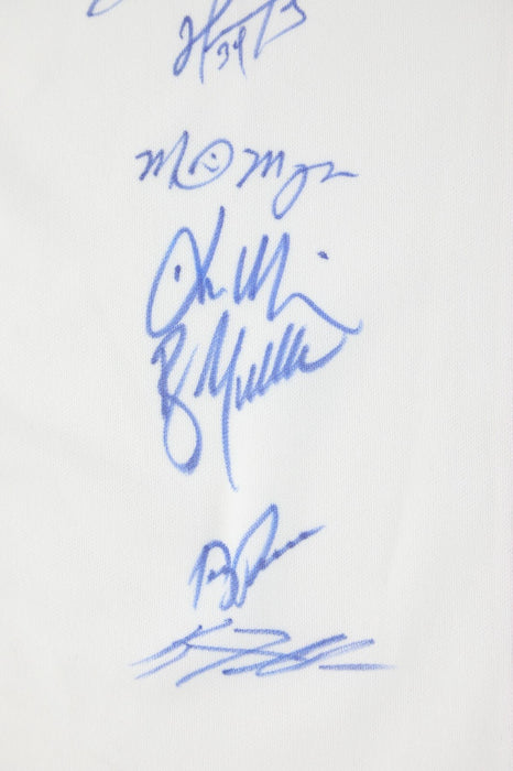 2004 Boston Red Sox World Series Camps Team Signed Authentic Majestic Jersey PSA