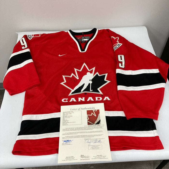 Wayne Gretzky Signed Team Canada Authentic Nike Olympic Jersey JSA COA