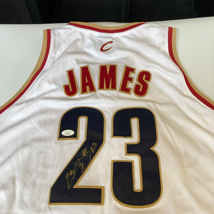 Lebron James #23 Signed Cleveland Cavaliers Adidas Game Model Jersey JSA COA