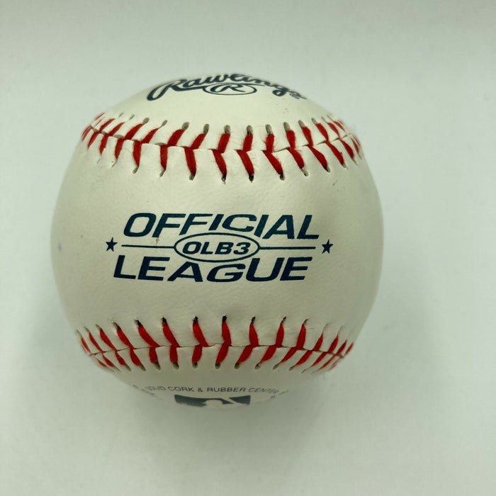 Ty Law Signed Autographed Baseball New England Patriots Beckett COA