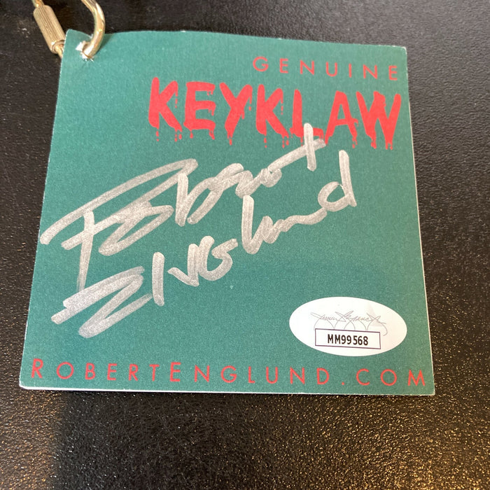 Robert Englund Signed Keyklaw Horror Skeleton Keychain JSA Nightmare on Elm St
