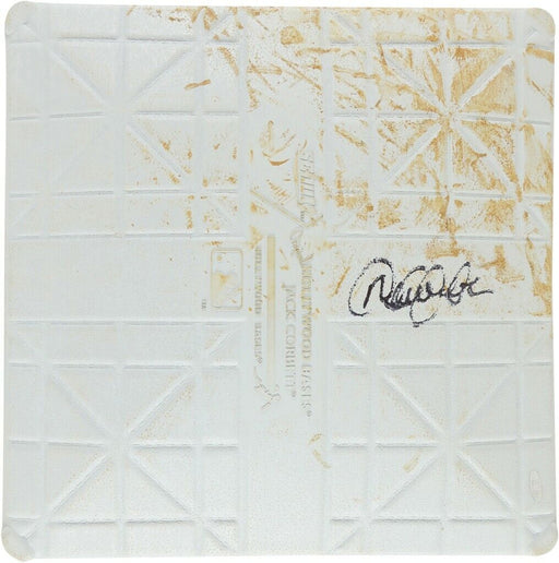 Derek Jeter Signed 2012 Yankee Stadium Final Season Game Used Base Steiner & MLB