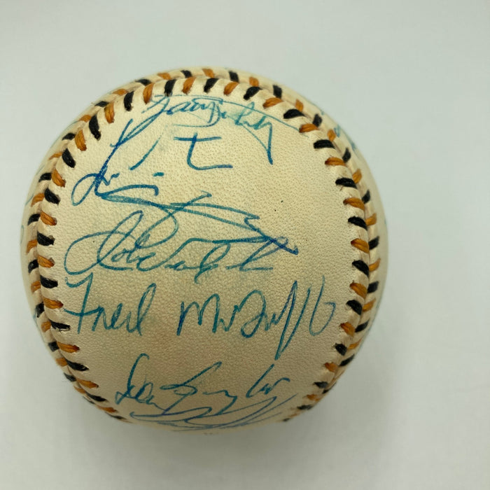 1994 All Star Game National League Team Signed Baseball Barry Bonds PSA DNA COA