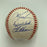 1986 New York Mets World Series Champs Team Signed W.S. Baseball JSA COA