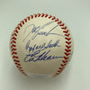 1986 New York Mets World Series Champs Team Signed W.S. Baseball JSA COA