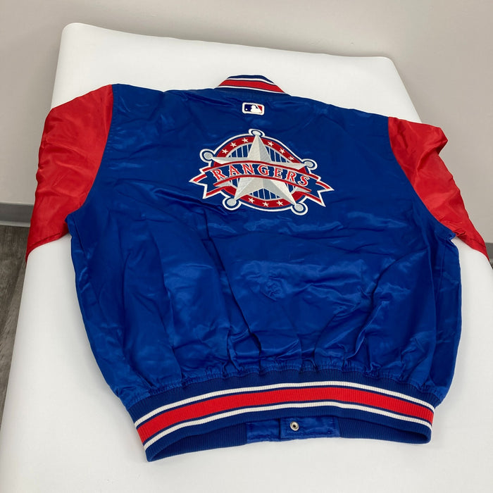 Nolan Ryan Signed 1990 Texas Rangers Authentic Game Model Jacket PSA DNA