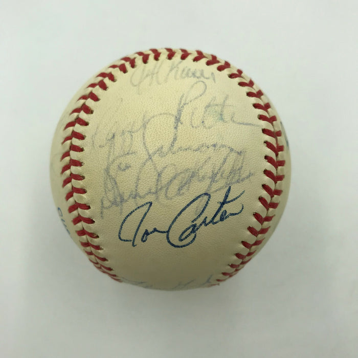 1987 Cleveland Indians Team Signed Official American League Baseball Joe Carter