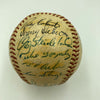 1966 Cleveland Indians Team Signed Official American League Baseball