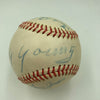 Cy Young Sweet Spot Signed Autographed 1940's Baseball PSA DNA COA